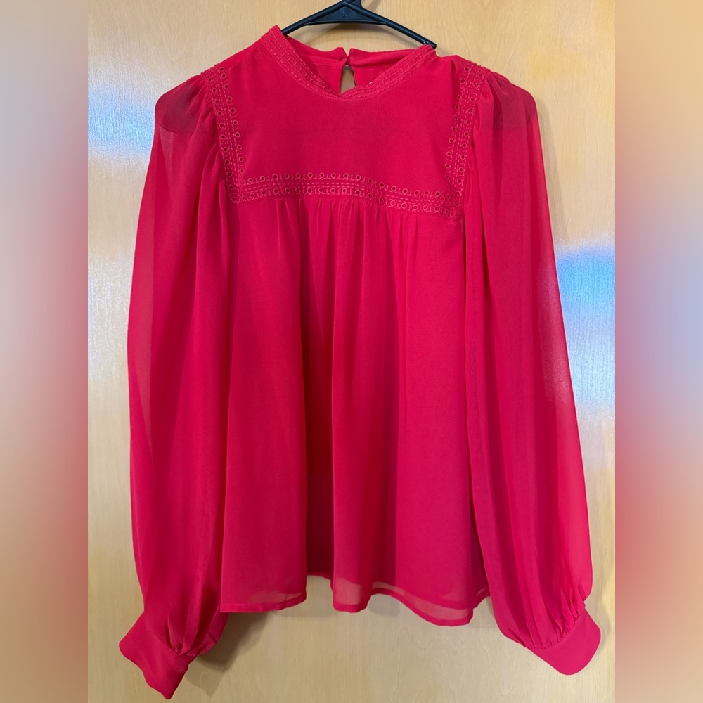 GAP Vibrant Red Women's Blouse